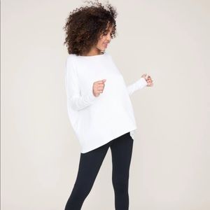 Hatch Women's Long Sleeve Tee - White